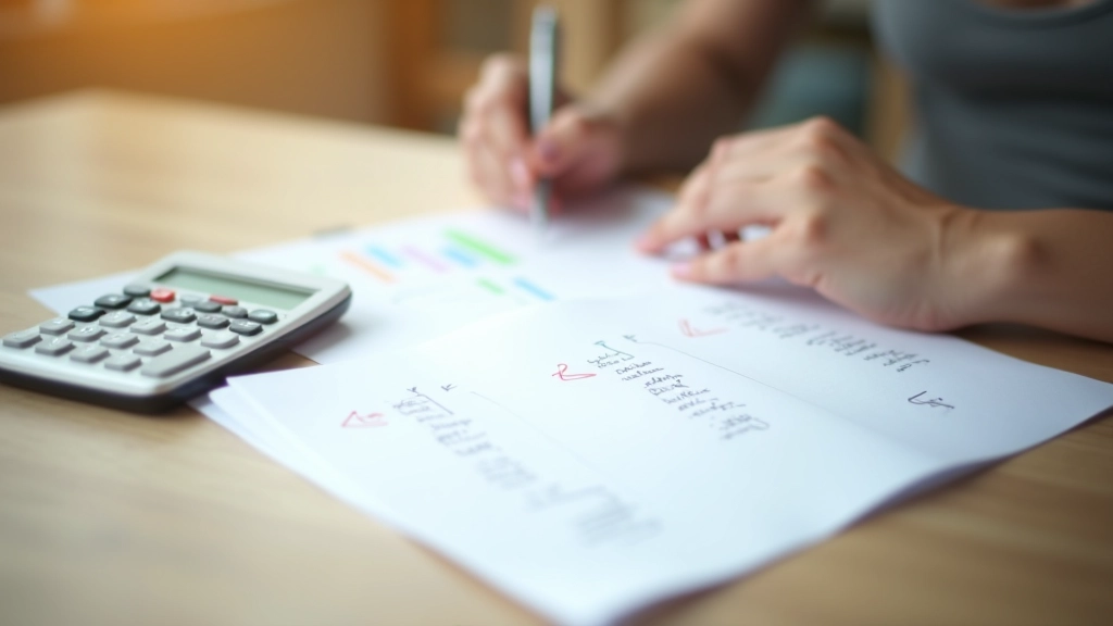 Imagem mostrando lista de compras com itens organizados em categorias de necessidade e desejo