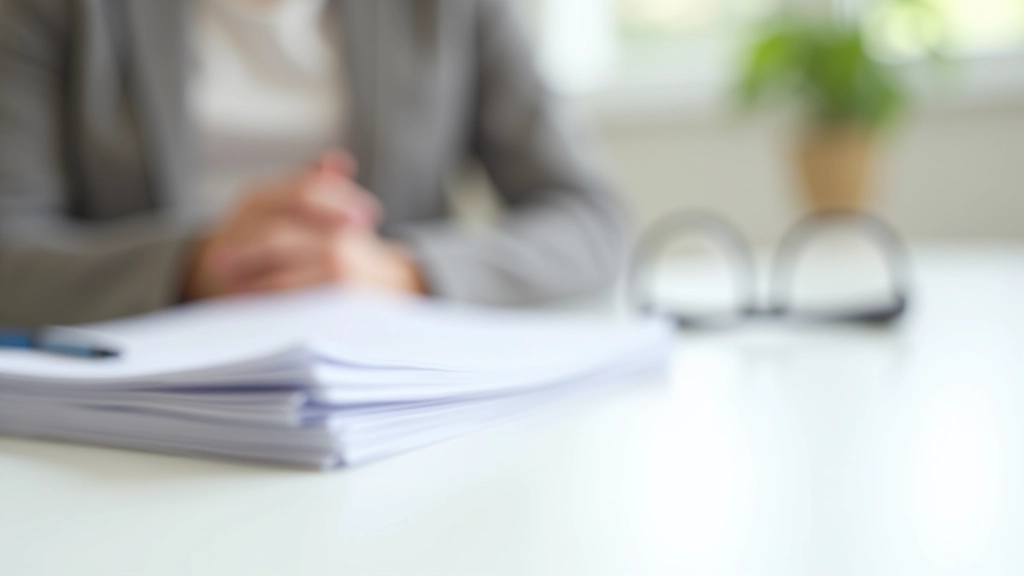 Documentos do Banco de Portugal sobre mesa com anotações